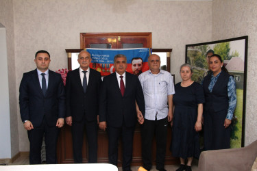Vətən müharibəsi şəhidi Fərid Əliyevin ailə üzvləri ziyarət olundu