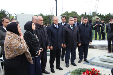 27 sentyabr - Anım Gününün beşinci ildönümü ilə əlaqədar Hərbi Memorial Məzarlıq ziyarət olundu