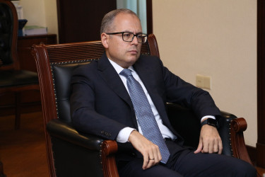 Rayon İcra Hakimiyyətinin başçısı şəhid anası Aygün Məmmədova ilə görüş keçirmişdir