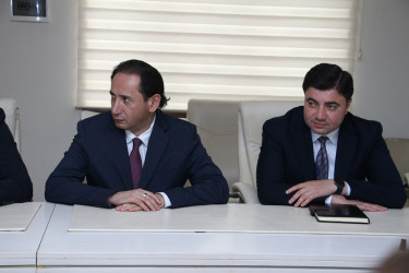 Rayon İcra Hakimiyyətinin başçısı Vuqar Zeynalov RİHBA-nın əməkdaşı Yeganə Məmmədovanı yubileyi münasibətilə təbrik etmişdir