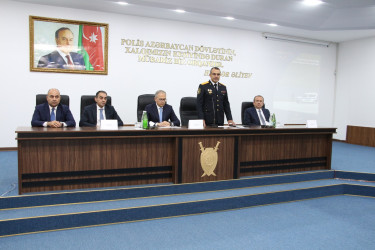 Səbaildə Azərbaycan Polisinin yaranmasının 108-ci ildönümünə həsr olunmuş tədbir keçirilib