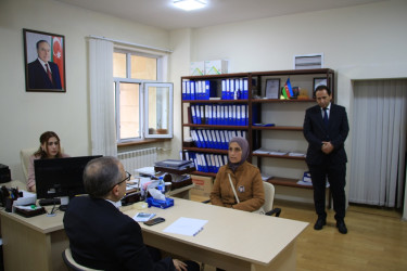 Səbail Rayon İcra Hakimiyyətində keçirilən vətəndaş qəbulları