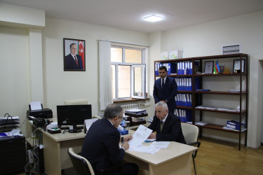 Səbail Rayon İcra Hakimiyyətində keçirilən vətəndaş qəbulları
