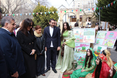 Səbail rayonunda Novruz şənliyi