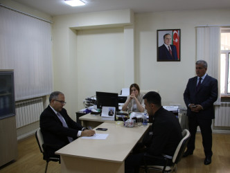 Səbail Rayon İcra Hakimiyyətində keçirilən vətəndaş qəbulları