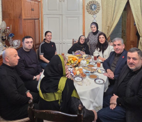 20 yanvar faciəsinin 36-cı ildönümü ilə bağlı rayon ərazisində yaşayan şəhid ailələri ziyarət olunub