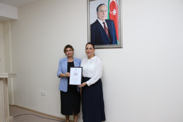 Səbaildə 5 oktyabr - Beynəlxalq Müəllimlər Günü qeyd olundu