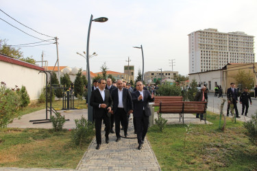 2019-cu ildə əsaslı şəkildə təmir işləri aparılmış Gülbala Əliyev küçəsinə baxış keçirilmişdir