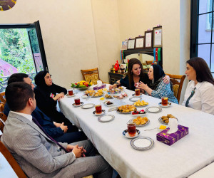Səbail rayonunda şəhidlərin  ailə üzvləri ziyarət olunur