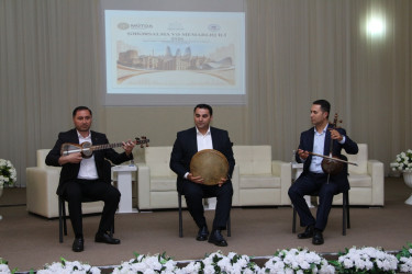 Səbail rayonunda “Heydər Əliyev və Milli Memarlıq Dəyərlərinin Qorunması və İnkişafı” mövzusunda panel müzakirə keçirilmişdir