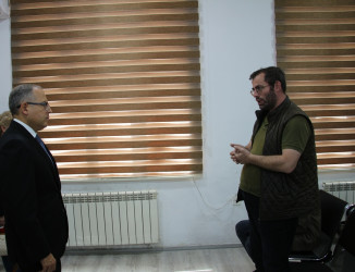 Rayon İcra Hakimiyyətinin başçısı sakinlərlə səyyar görüş keçirmişdir