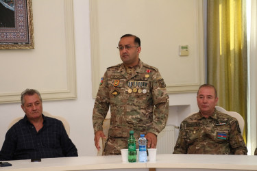 Səbaildə 27 Sentyabr – Şəhidlərimizin irsi: “Qəhrəmanlığın unudulmaz xatirəsi” mövzusunda dəyirmi masa təşkil olunmuşdur