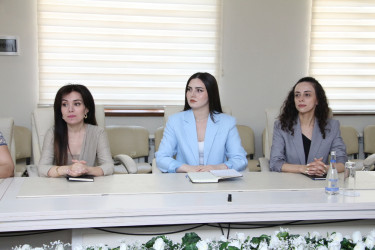 Səbail Rayon İcra Hakimiyyətində “Mədəni İrsin Rəqəmsal Gələcəyi” mövzusunda tədbir keçirilib