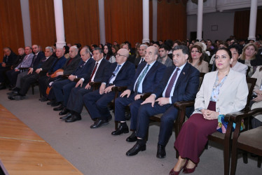 Akademik Zərifə xanım Əliyevanın anadan olmasının 103-cü ildönümünə həsr olunmuş tədbir keçirilmişdir