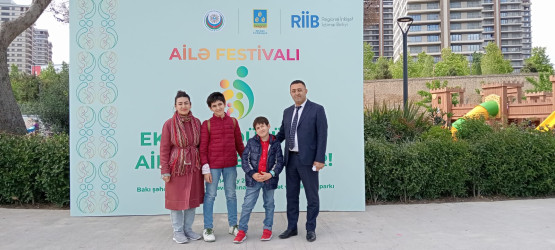 Beynəlxalq Ailə Günü ərəfəsində keçirilən Ailə Festivalında Səbaildən olan ailələr iştirak etmişlər