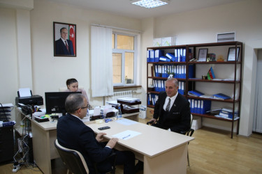 Səbail Rayon İcra Hakimiyyətində keçirilən vətəndaş qəbulları