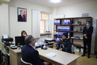 Səbail Rayon İcra Hakimiyyətində keçirilən vətəndaş qəbulları