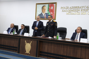 Səbaildə Azərbaycan Polisinin yaranmasının 108-ci ildönümünə həsr olunmuş tədbir keçirilib
