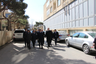 Rayon İcra Hakimiyyətinin başçısı Badamdar qəsəbəsində əraziyə baxış keçirib