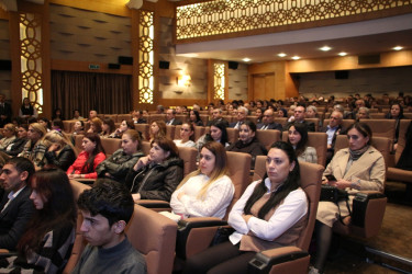 Nizami Kino Mərkəzində 8 Noyabr - Zəfər Gününə həsr olunmuş tədbir keçirilib