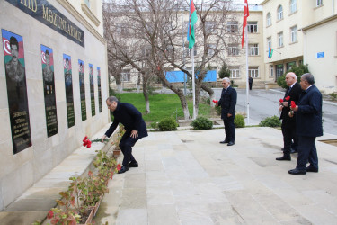 Vətən şəhidlərinin xatirələri anıldı